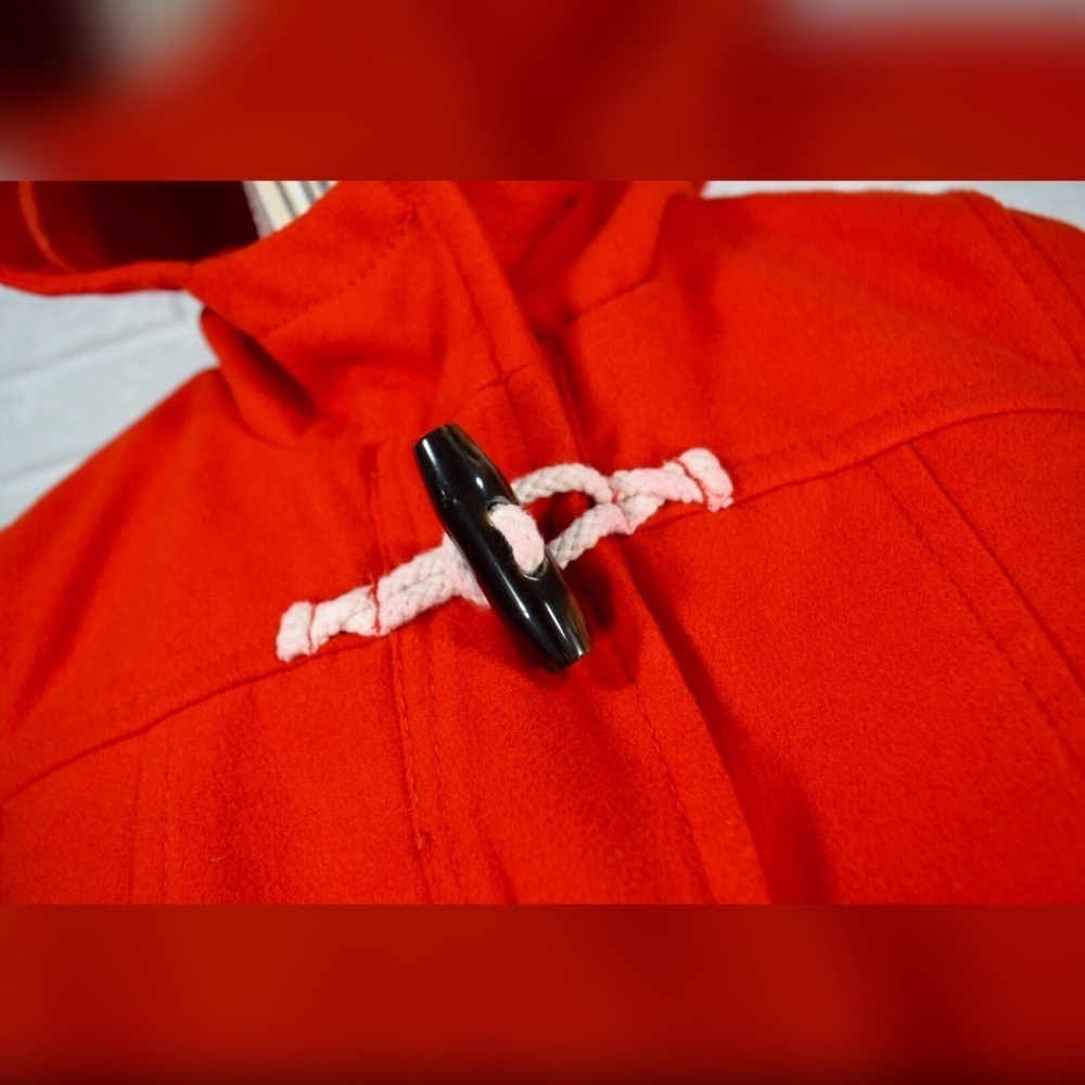 Old Navy Red Nautical Hooded Coat - Picture 8 of 8